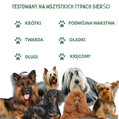 Wielofunkcyjna szczotka parowa 4 w 1 dla psów