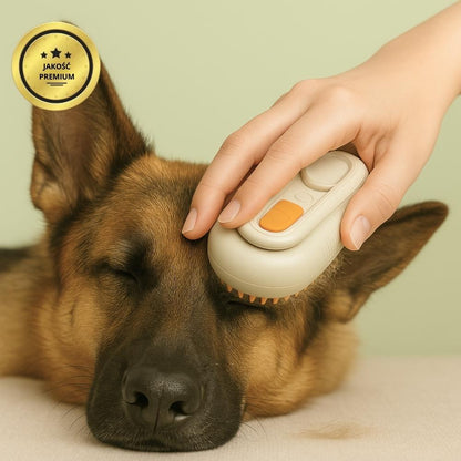 Wielofunkcyjna szczotka parowa 4 w 1 dla psów