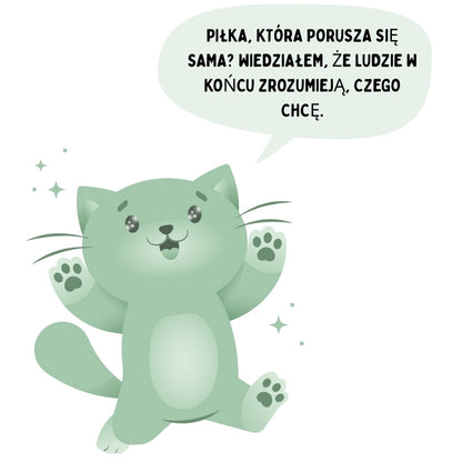 Interaktywna drapaczka dla kotów z dołączoną piłeczką